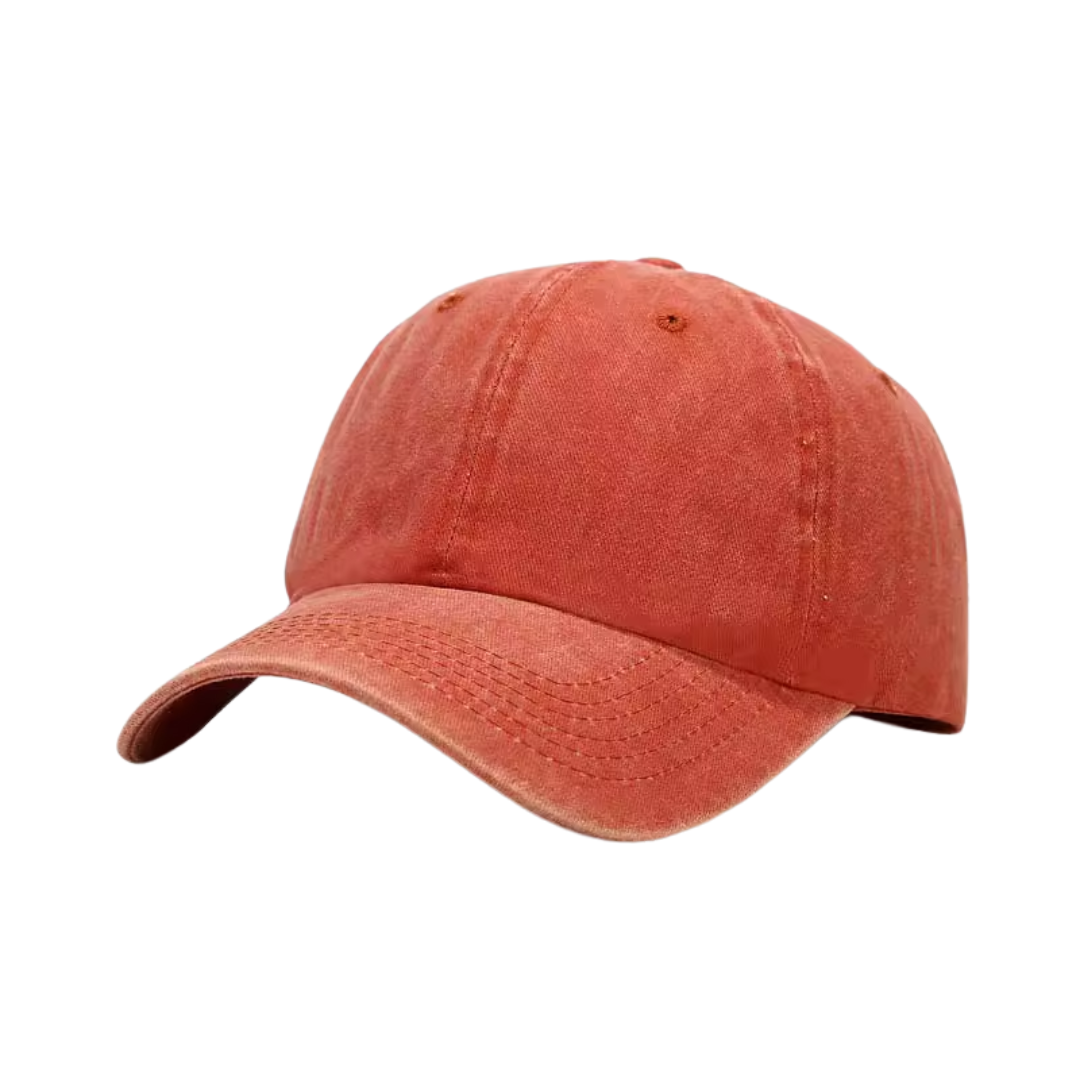 Boné Vintage em Algodão Lavado