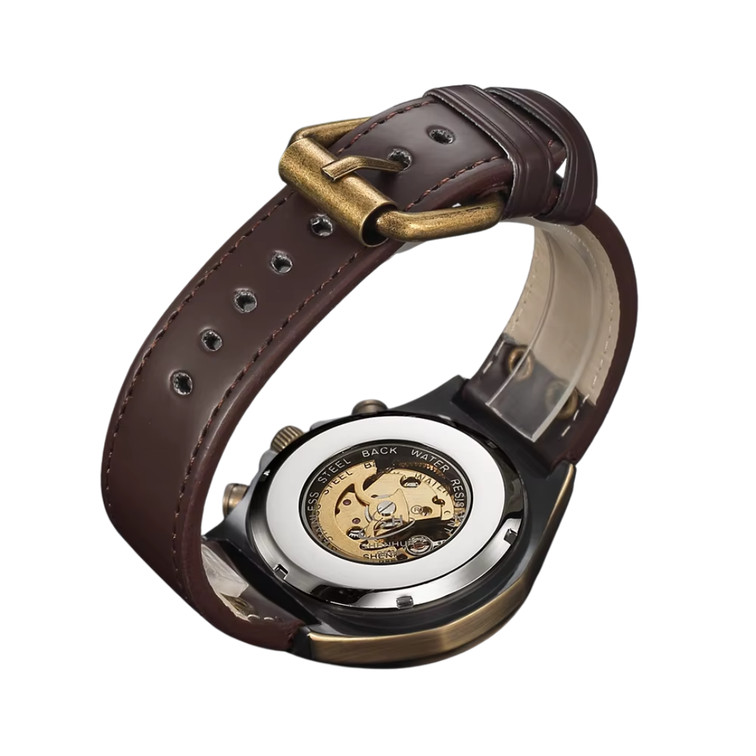 42mm | Couro Genuíno Clássico Automático