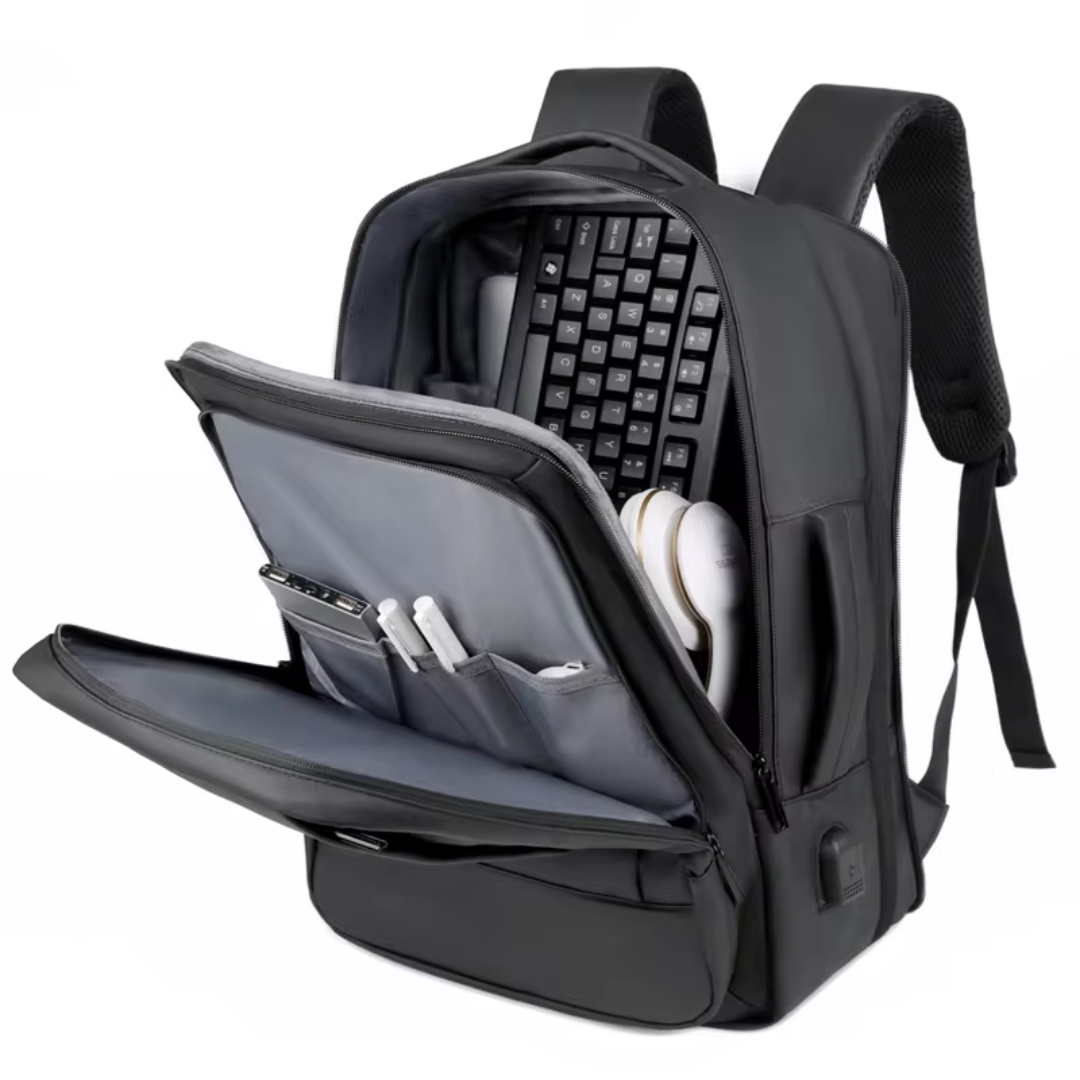 Mochila Elegante em Tecido Oxford Impermeável