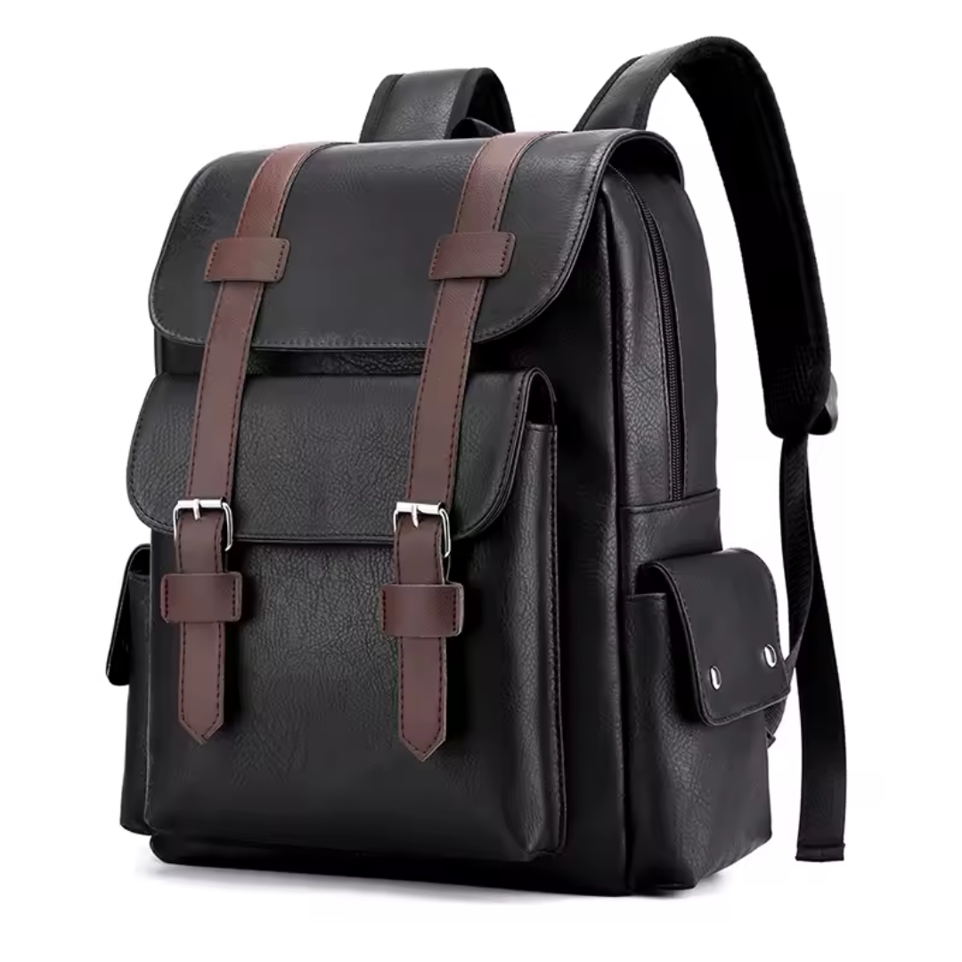 Mochila Vintage Class em Couro