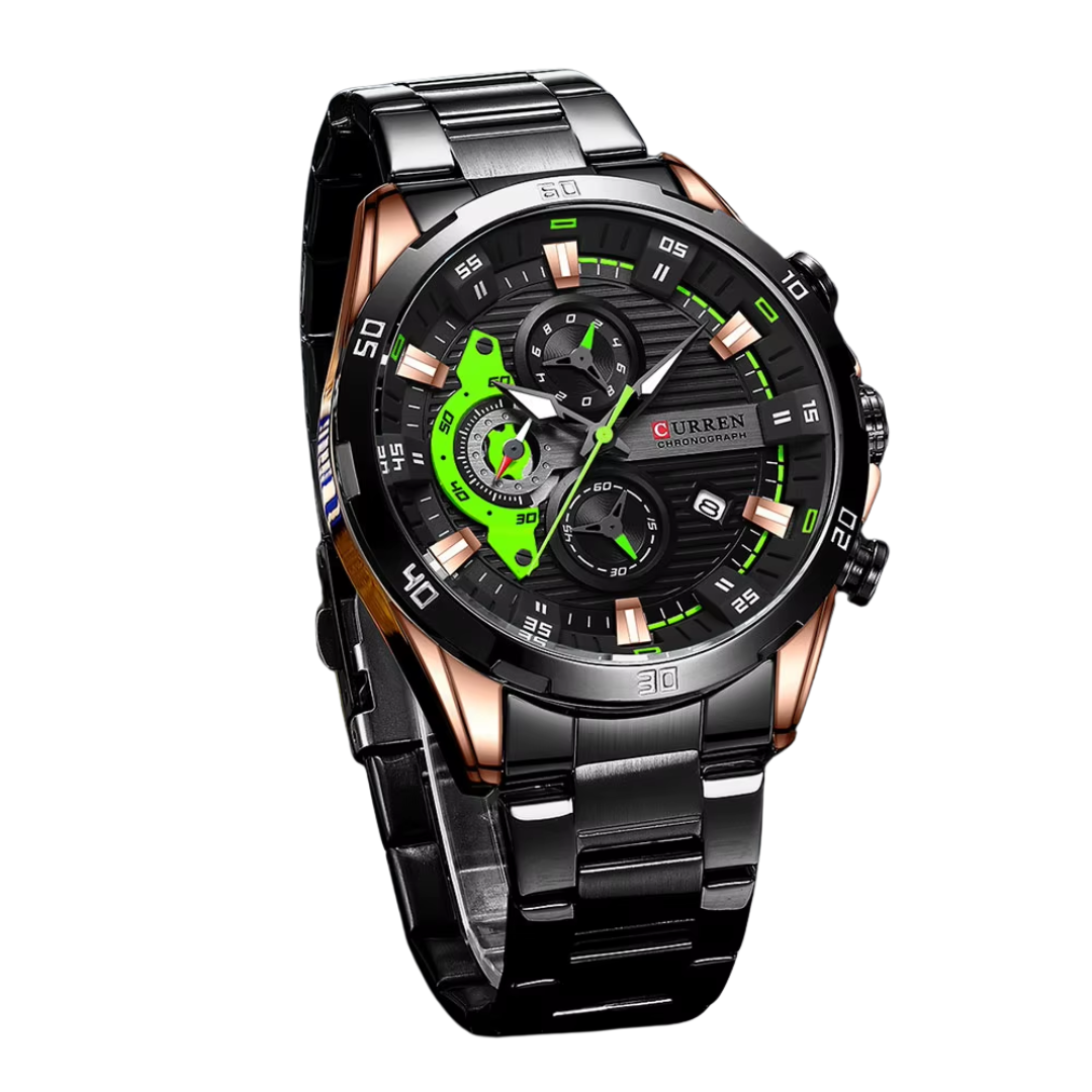 45mm | Cronógrafo Militar de Alto Desempenho