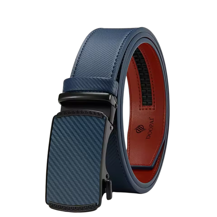 Cinto de Couro com Fivela Automática