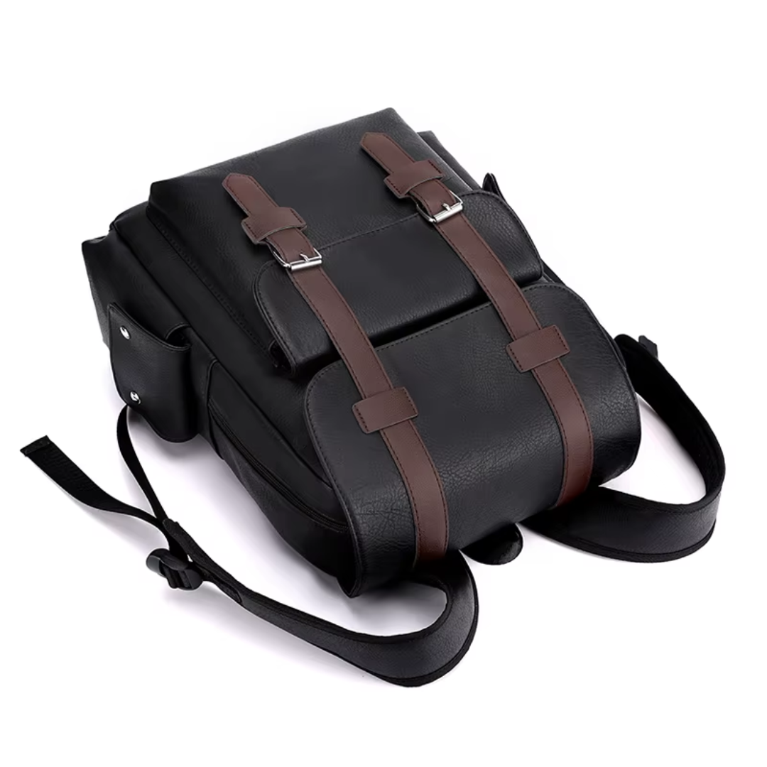 Mochila Vintage Class em Couro