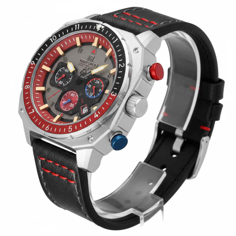 Relógio Naviforce Racer Fórmula 1 Laranja