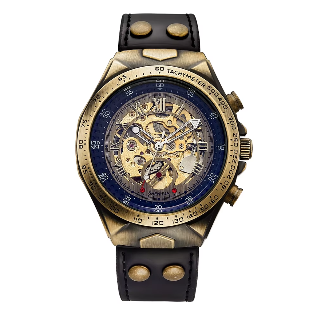 42mm | Couro Genuíno Clássico Automático