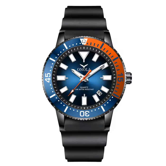 Relógio Masculino Onola Starter 42mm Cristal Hardlex
