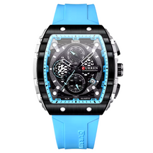 Relógio Masculino Curren Dominion 49mm Liga Metálica Retangular
