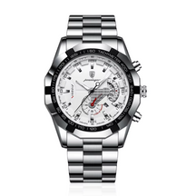 45mm | Aço Inox Escovado Quartzo Elegante