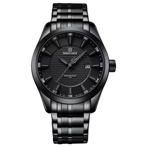 Relógio Masculino Naviforce Black 44mm Liga Metálica Reforçada