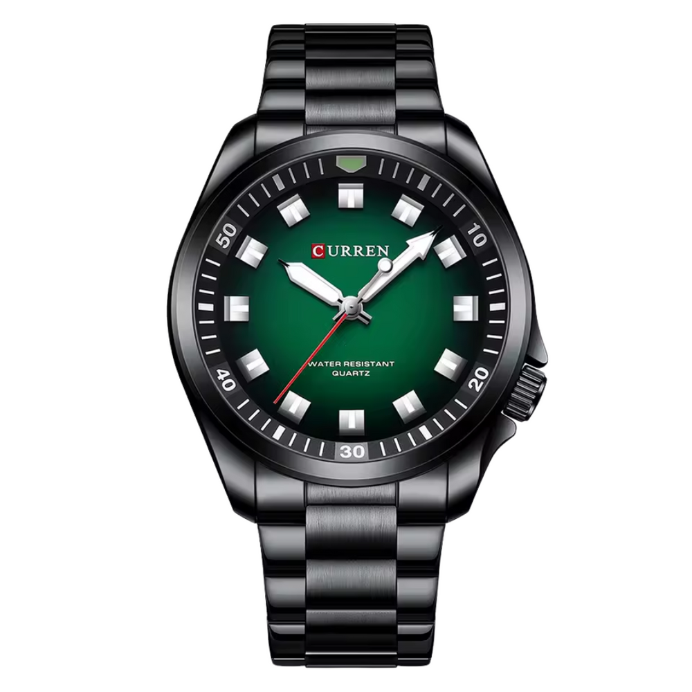 Relógio Masculino 44mm Curren Class Vidro Mineral