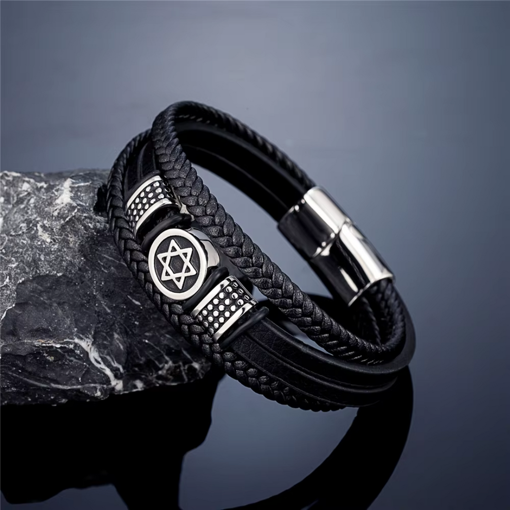 Pulseira Hexagrama Amuleto Poderoso