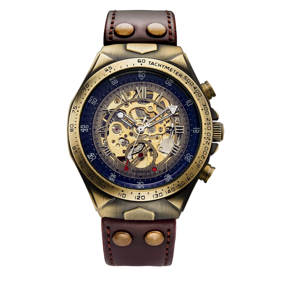 42mm | Couro Genuíno Clássico Automático