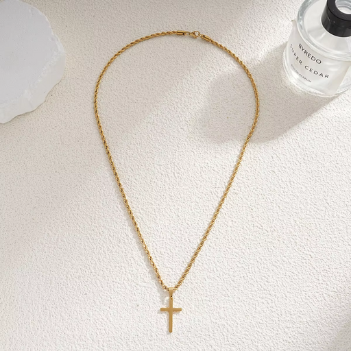 Corrente Elegante com Crucifixo