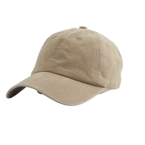 Boné Vintage em Algodão Lavado