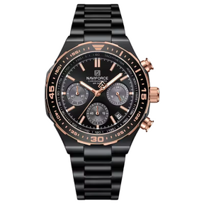 Relógio Masculino Naviforce Chrono 45mm Alta Resistência