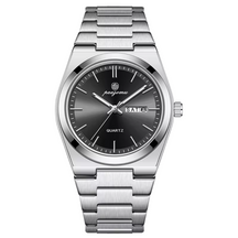 40mm | Data Automática Aço Inox Fecho Oculto Caixa Baixa