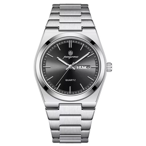 40mm | Data Automática Aço Inox Fecho Oculto Caixa Baixa