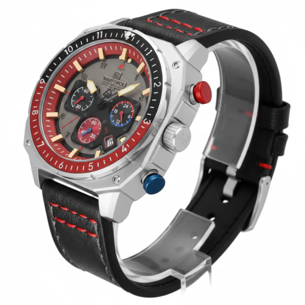 Naviforce Racer Laranja Mostrador Esportivo