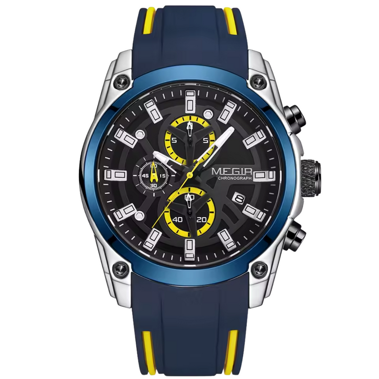 Relógio Megir XPRO Masculino Silicone Premium