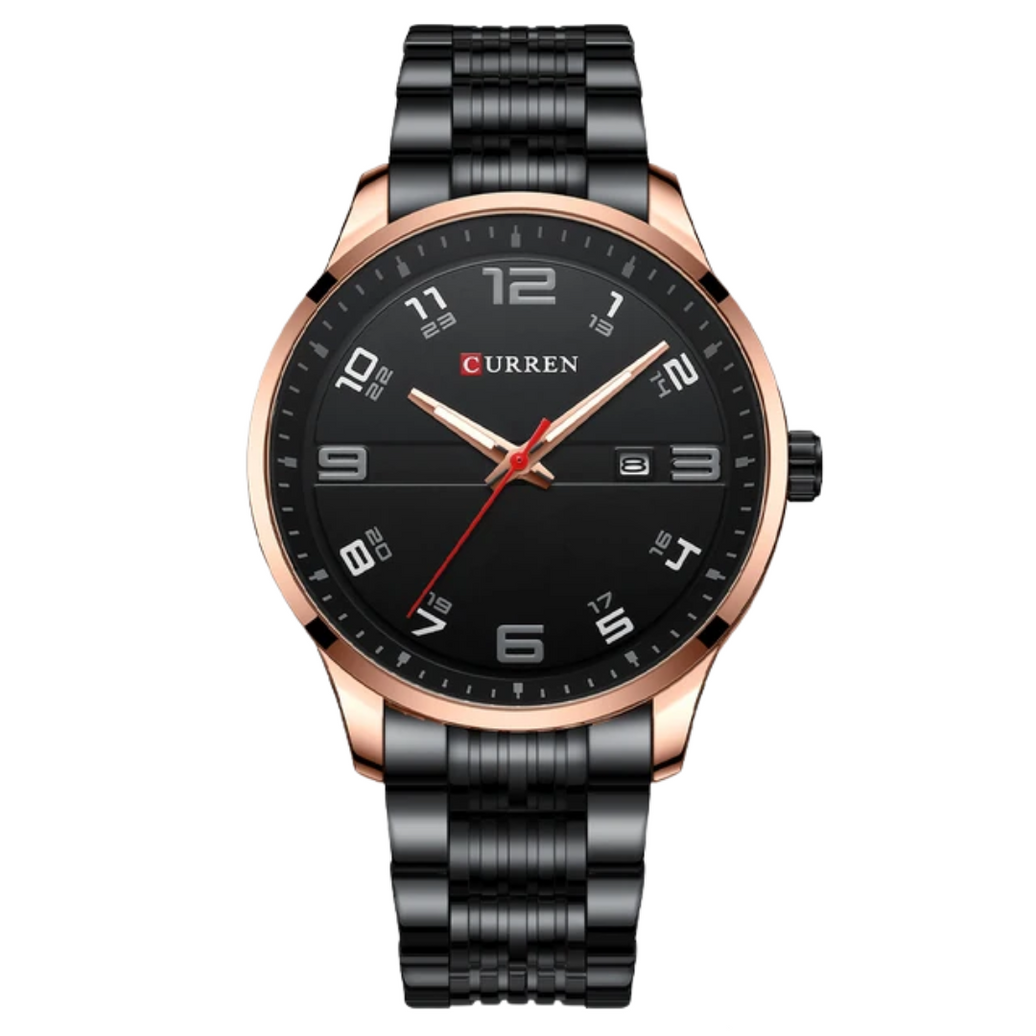 Relógio Masculino Curren Business 45mm Acabamento Premium