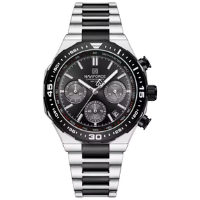 Relógio Masculino Naviforce Chrono 45mm Alta Resistência