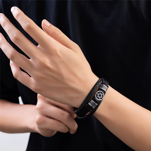 Pulseira Hexagrama Amuleto Poderoso
