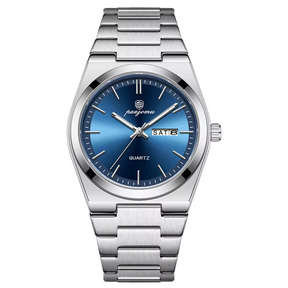 40mm | Data Automática Aço Inox Fecho Oculto Caixa Baixa