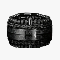 Pulseiras Roma Antiga com 3 Peças
