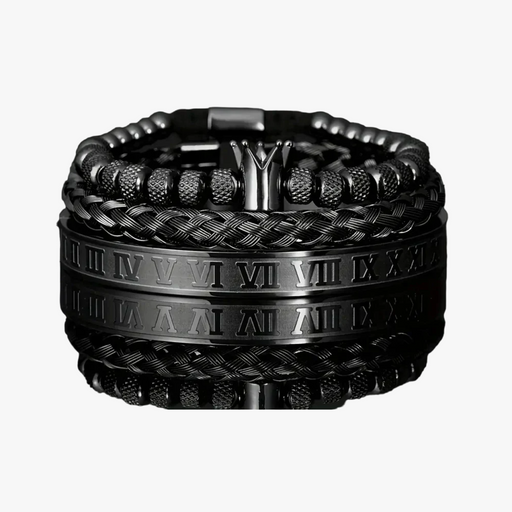 Pulseiras Roma Antiga com 3 Peças