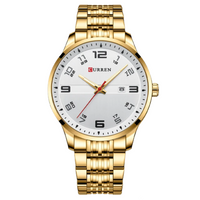 Relógio Curren Business Masculino Acabamento Premium Luxo