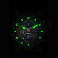 Relógio Lige Reactor Masculino Design Industrial Exclusivo