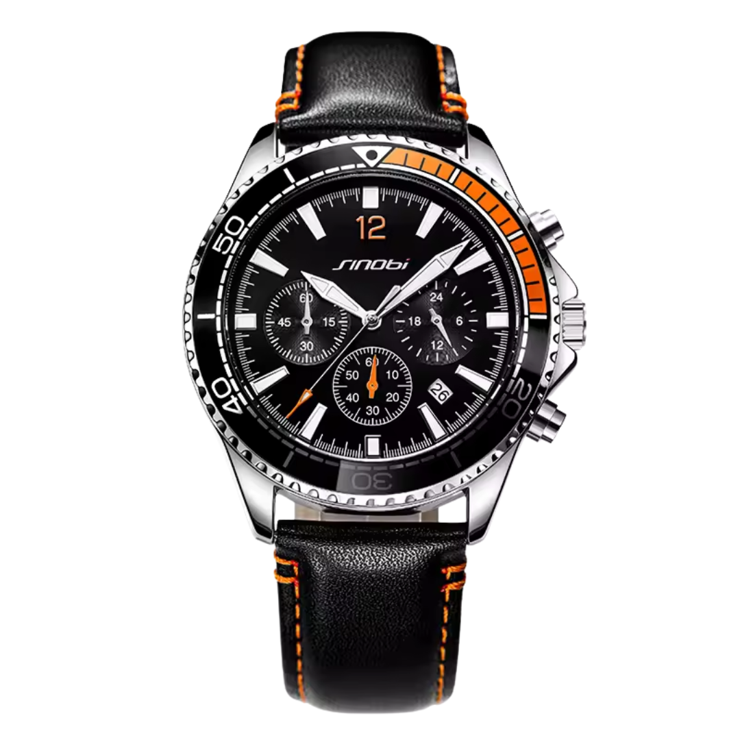 45mm | Couro Genuíno Proteção Mineral Quartzo