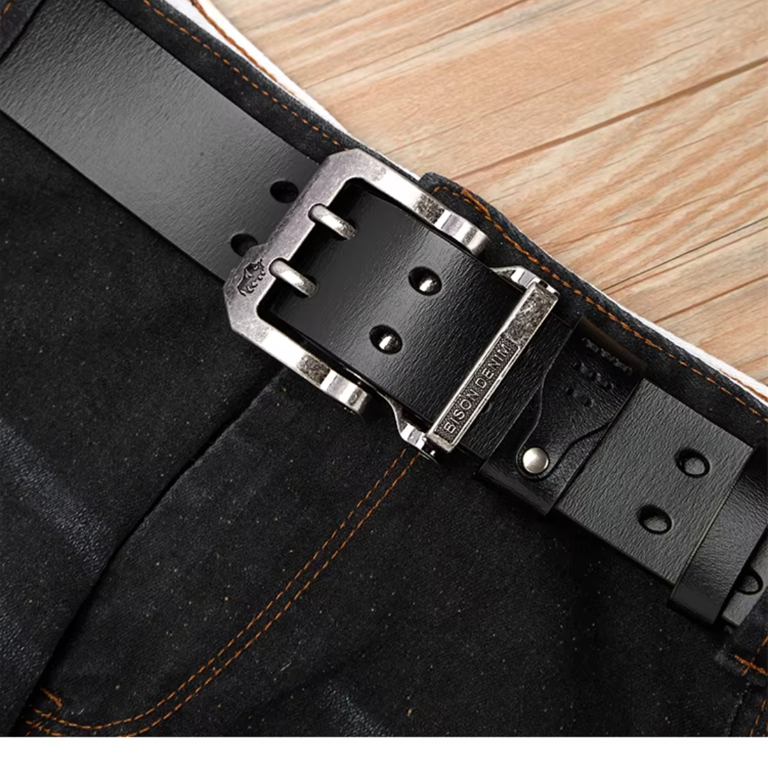 Cinto Bison Vintage Premium em Couro