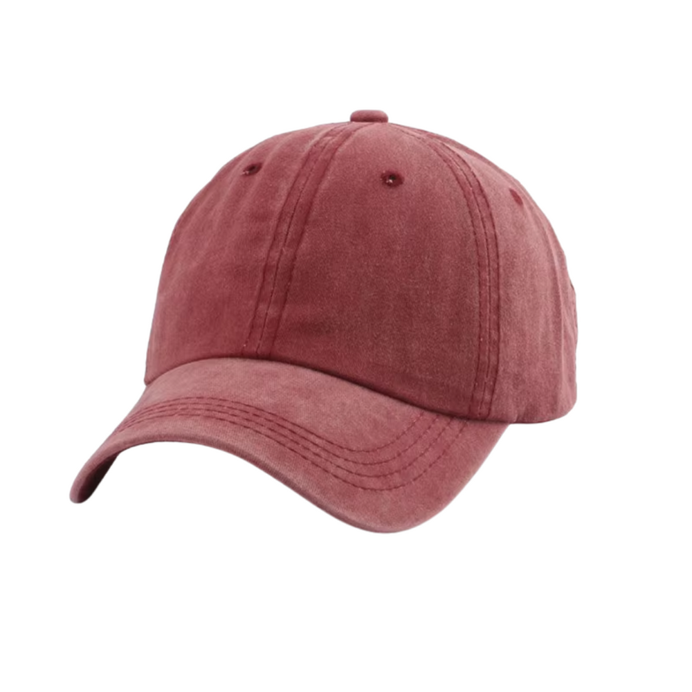 Boné Vintage em Algodão Lavado
