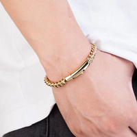 Pulseira Elegante Banhada a ouro 18K