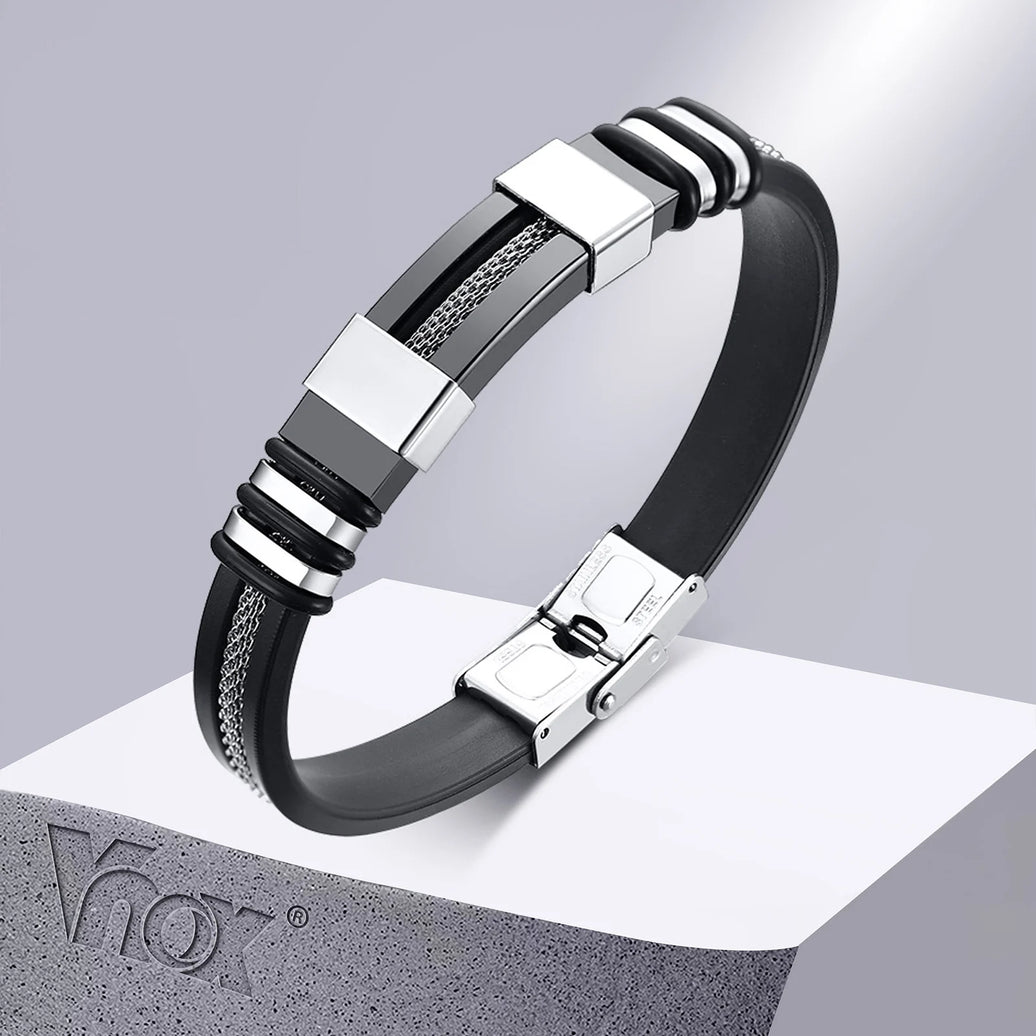 Pulseira Iron em Aço Inoxidável Temperado