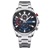 46mm | Quartzo Aço Inox Mecanismo de Alta Precisão