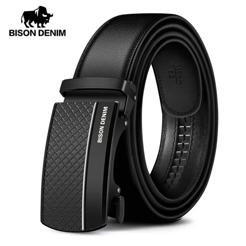 Cinto Elegante em Couro com Fivela Personalizada