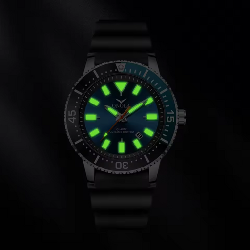 Relógio Masculino Onola Starter 42mm Cristal Hardlex